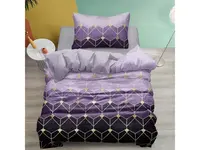 Bavlněné povlečení ATHENA fialové Rozměr povlečení: 70 x 90 cm | 140 x 200 cm