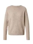 VERO MODA Sveter  hnedá melírovaná