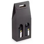 30 x Elegantní obal na víno se zrnitou texturou pro 2 láhve 90x180x385mm