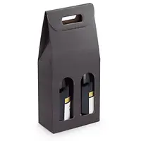 30 x Elegantní obal na víno se zrnitou texturou pro 2 láhve 90x180x385mm