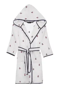 Soft Cotton Detský župan MARINE GIRL s kapucňou v darčekovom balení