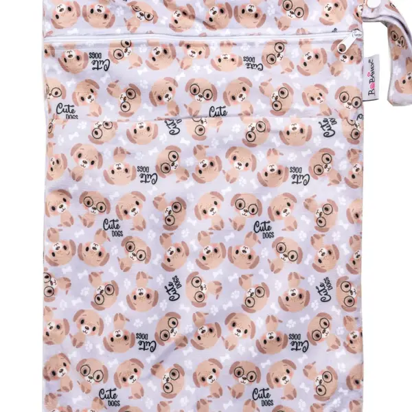 Bobánek Nepromokavá taška extra jemná normal 1 ks cute dogs