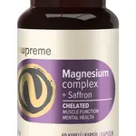 Nupreme Magnesium + šafrán chelát 60 kapslí
