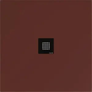 Polysan Flexia sprchová vanička štvorcová 90x90 cm liaty mramor hnedá 71546.71