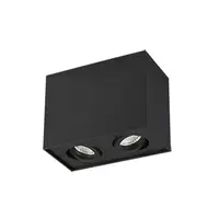 Trio Biscuit stropné osvetlenie čierna 613000232 TR613000232