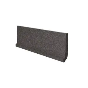 Sokel Rako Taurus Granit čierna 8x30 cm mat TSPKF069.1