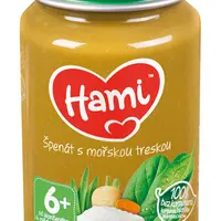 Hami Špenát s mořskou treskou 6m+ 200 g