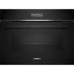 Kompaktná vstavaná rúra Siemens 60 x 45 cm čierna CB734G1B1