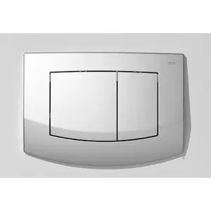 Tece Ambia ovládacie tlačidlo z plastu v chrómovom prevedení mat 9240225 9.240.225