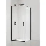 Sprchový kút obdĺžnik 100x80 cm SAT Fusion SATFUD80S100C