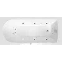 Masážna vaňa SIKO Savero 180x75 cm BASIC akrylát pravá SIKOHMBSAV180P