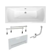 Obdĺžniková vaňa Laguna Cube Way Plus 150x70 cm akrylát ľavá aj pravá SIKOCUB1500ANPC