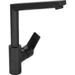 Hansa Twist drezová batéria s otočným ramienkom čierna 0920220333