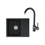 Set drezu Franke Orion OID 611-62 a batéria FP 9400, čierna SETT29C