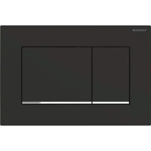 Geberit Sigma30 ovládacie tlačidlo plast čierna 115.883.14.1