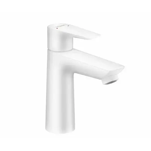 Hansgrohe Talis E umývadlová batéria s výpusťou matná biela 71710700