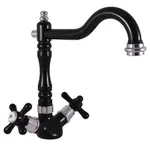 RAV SLEZÁK Morava drezová batéria čierna / chróm mk120.5/8cmatc MK120.58CMATC