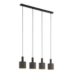 Závesné osvetlenie Eglo CONCESSA 1 hnedá 97685