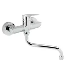 Novaservis Metalia 54 drezová - umývadlová batéria s otočným ramienkom 150 mm chróm 54070/t,0 54070T.0