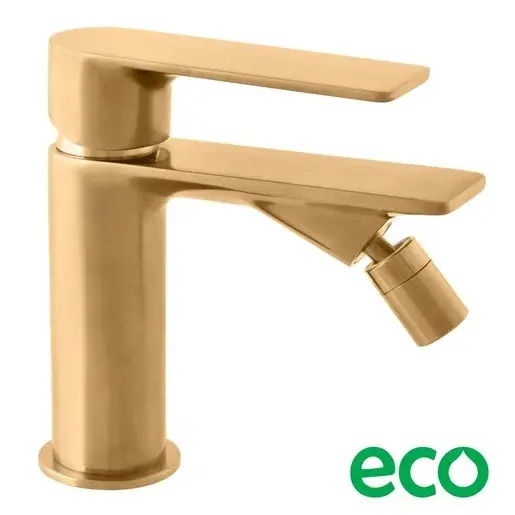 RAV SLEZÁK Nil bidetová batéria bez výpuste kartáčovaná zlatá NL144.5ZK