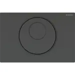 Geberit Sigma10 ovládacie tlačidlo oceľ čierna 115.890.DW.6