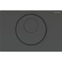 Geberit Sigma10 ovládacie tlačidlo oceľ čierna 115.890.DW.6