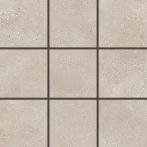 Dlažba Rako Betonico tmavo béžová 10x10 cm mat DAK12794.1