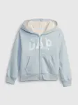 GAP Dětská mikiny sherpa logo - Holky