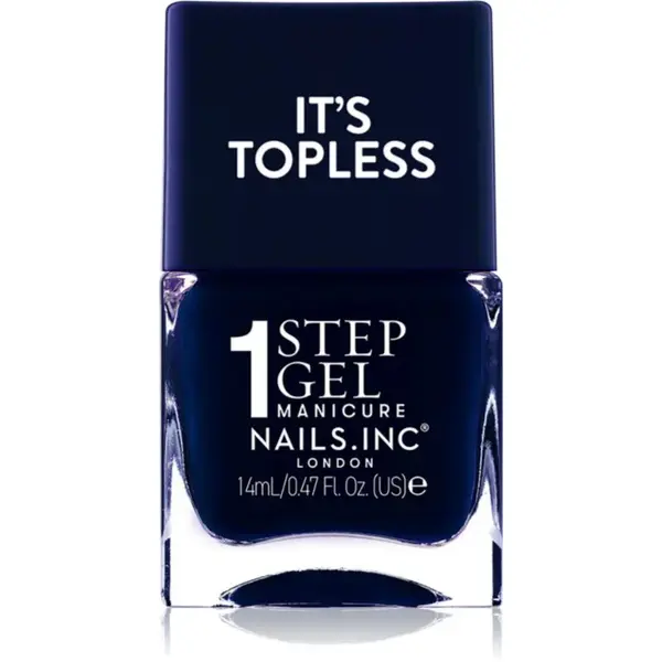 Nails Inc. It’s Topless gelový lak na nehty pro dlouhotrvající efekt odstín Whitney 14 ml