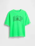 GAP Chlapecké Dětské oversize tričko Heavyweight Athletic Logo 780335-01 Velikost: XS