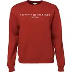 Tommy Hilfiger MDRN REG CORP LOGO C-NK SWTSHRT Dámska mikina, červená, veľkosť