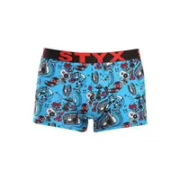 Styx Pánské boxerky art sportovní guma hudba (G1558) XXL