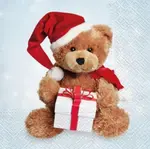 Ubrousek P 33x33 vánoční SPM250021