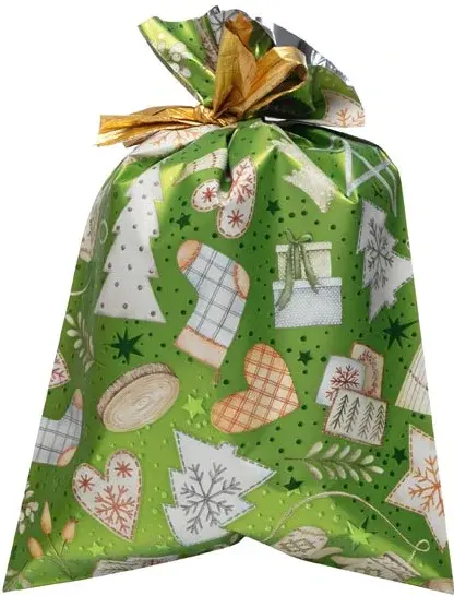 Sáček vánoční 16x25cm Tirolo