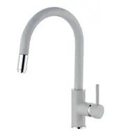 Alveus Delos - Dřezová baterie s výsuvnou koncovkou, concrete 1129019