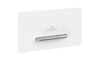 Villeroy & Boch ViConnect - Ovládání splachování, bílé sklo V99442RE