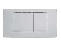 Geberit Twinline30 - Ovládání splachování, easy to clean, matný chrom 115.899.JQ.1