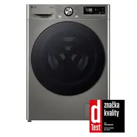 Parní pračka LG - 10 kg - A - 1400 ot./min - TurboWash™360° - ThinQ™-Stříbrná