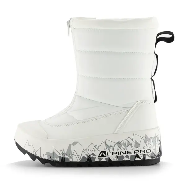 Dámská zimní obuv se zateplenou podšívkou alpine pro hawera bílá 39