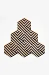 Sada podložiek na stôl Areaware Tiles 9 x 8,5 cm 6-pak