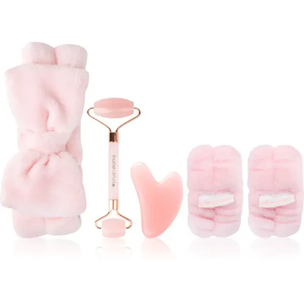 Brushworks Pamper & Glow Set dárková sada na obličej