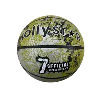 Míč basketbalový JollyStar zelený