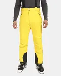 Pánské lyžařské kalhoty kilpi methone-m žlutá m