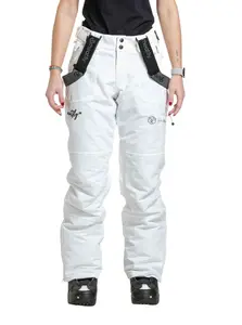 Meatfly dámské SNB & SKI kalhoty Foxy White | Bílá | Velikost XL