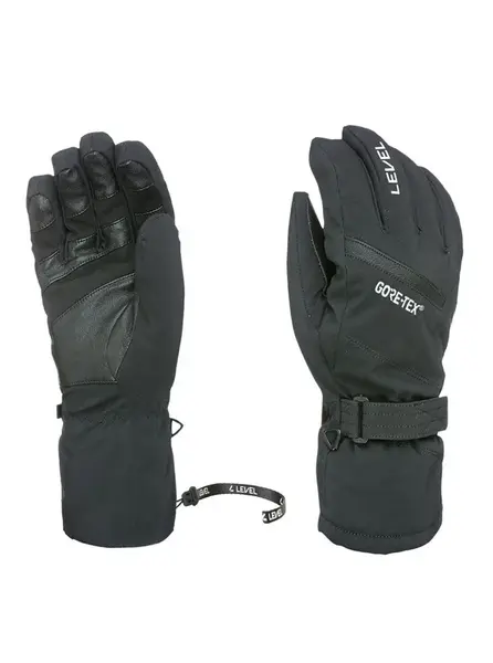 Level pánské rukavice Evolution Gore-Tex Black | Černá | Velikost XXL