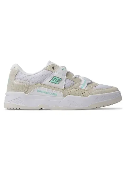 Dc shoes dámské boty Construct White/White/Monogram | Bílá | Velikost 7 US