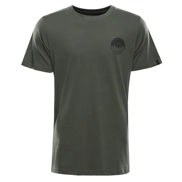 Pánské triko z organické bavlny alpine pro termes 3 zelená 5xl