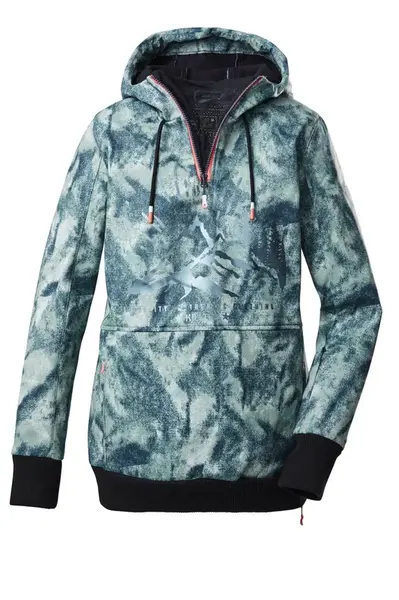 Dámská zimní bunda killtec 125 tyrkysová 38