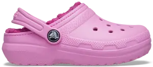 Dětské boty crocs classic lined růžová 34-35