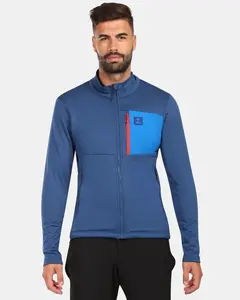 Pánská fleecová mikina kilpi erin-m tmavě modrá 3xl